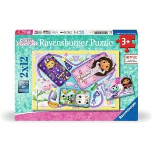 Gabby's Dollhouse Puzzle (2x 12 Pieces)